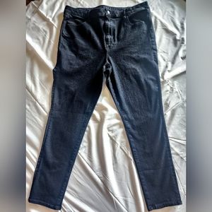 American Eagle 360° Ne(x)t Level Stretch Super Hi-Rise Jegging in Washed Black